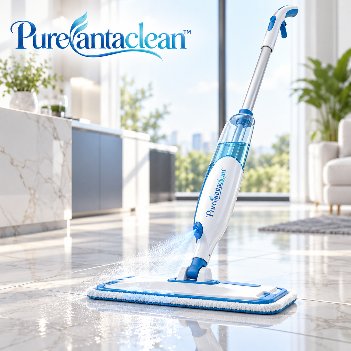 Purevantaclean™ Cordless Electric Spin Scrubber