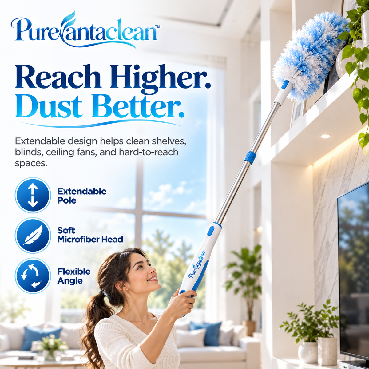 Purevantaclean™ Extendable Duster Cleaner