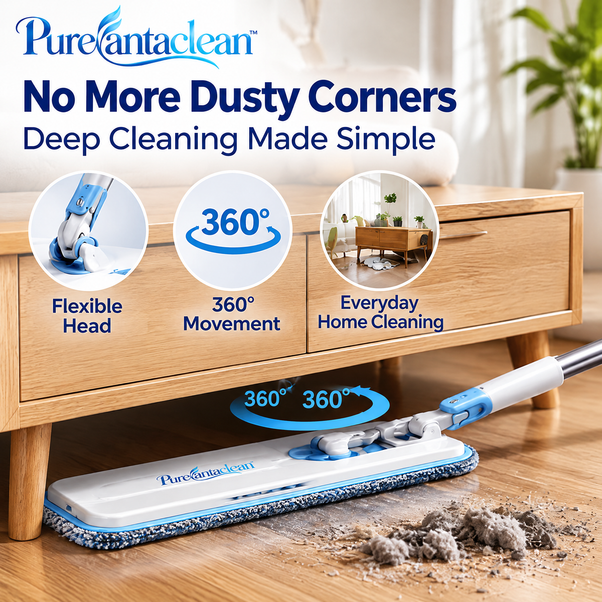 Purevantaclean™ Under Furniture Cleaner Tool