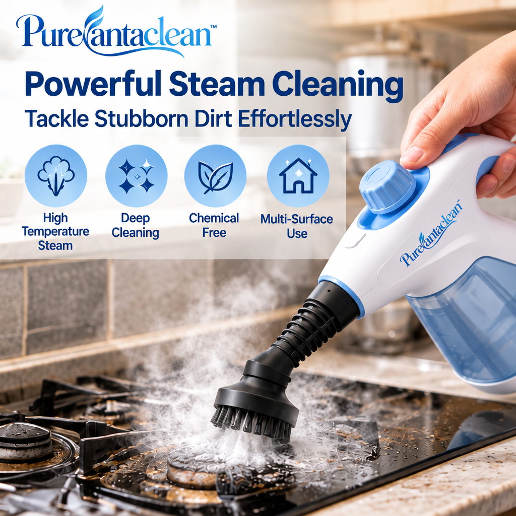 Purevantaclean™ Steam Cleaning Brush Kit