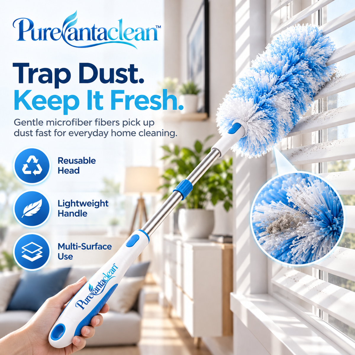 Purevantaclean™ Extendable Duster Cleaner