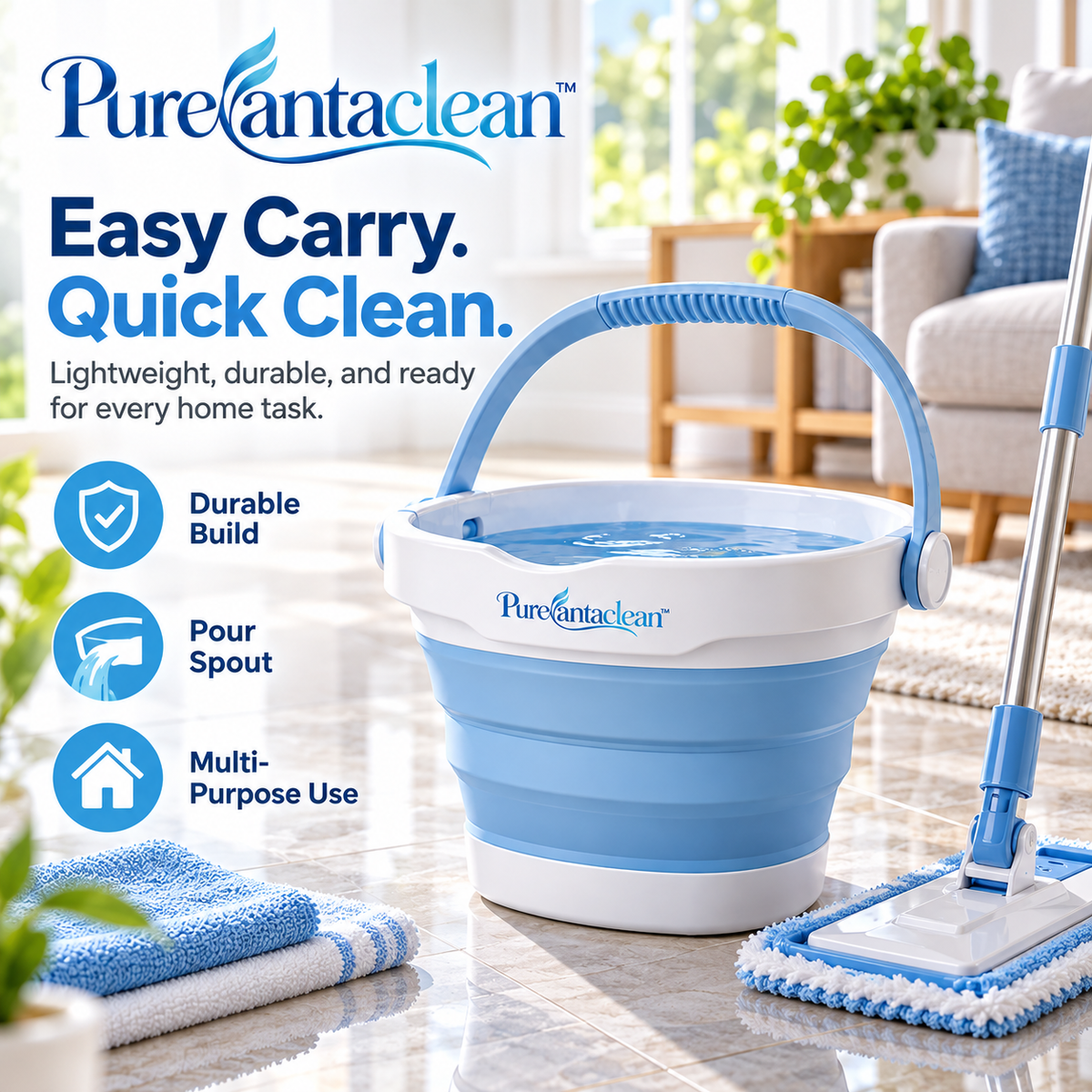 Purevantaclean™ Smart Trash Bag Organizer