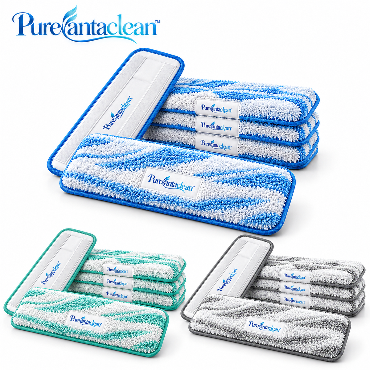 Purevantaclean™ Multi-Surface Cleaning Brush Set